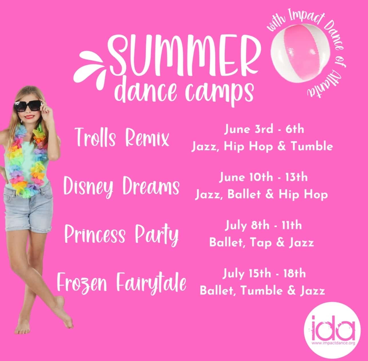 Summer dance camps